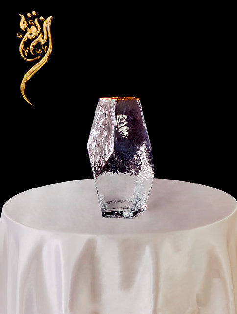 Decorative glass flower vase - Dubai