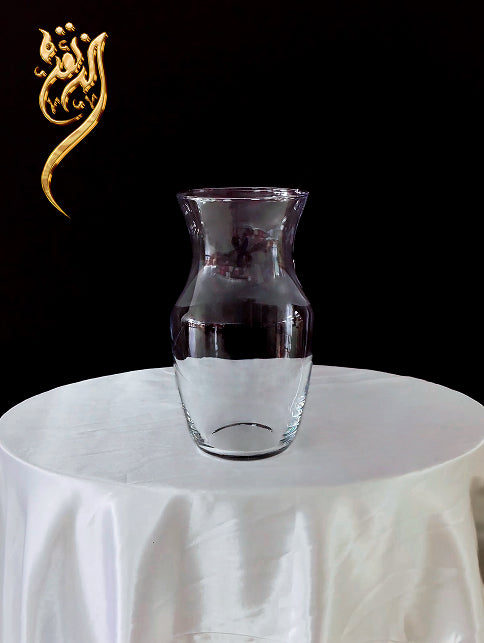 Clear glass flower vase - Dubai florist