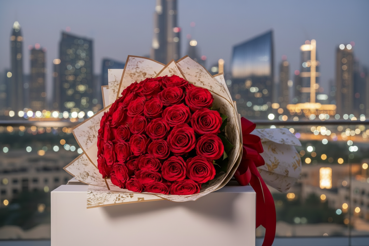 Roses Delivery Online Dubai