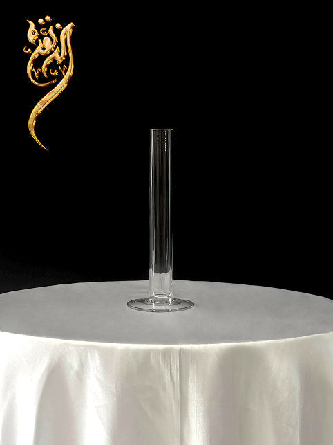 Single stem flower vase - minimalist glass vase Dubai